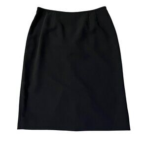 Jones Studio Separates Pencil Skirt Womens 12 Used Black Lined